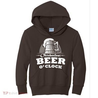 Oktoberfest Beer O'Clock Kids Hoodie