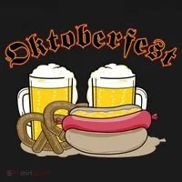 Oktoberfest Beer Pretzel Hot Dog Ornament thumb 1