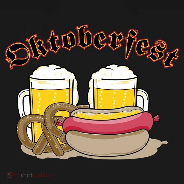 Oktoberfest Beer Pretzel Hot Dog Ornament