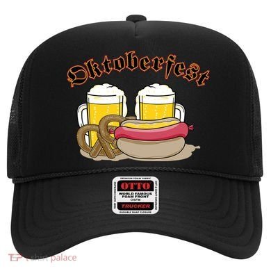 Oktoberfest Beer Pretzel Hot Dog Hat