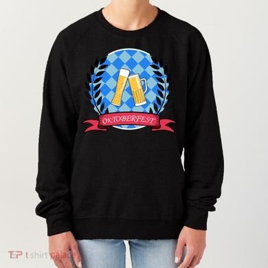 Oktoberfest Beerfest Emblem Women's Sweatshirt