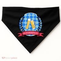 Oktoberfest Beerfest Emblem USA-Made Doggie Bandana thumb 0