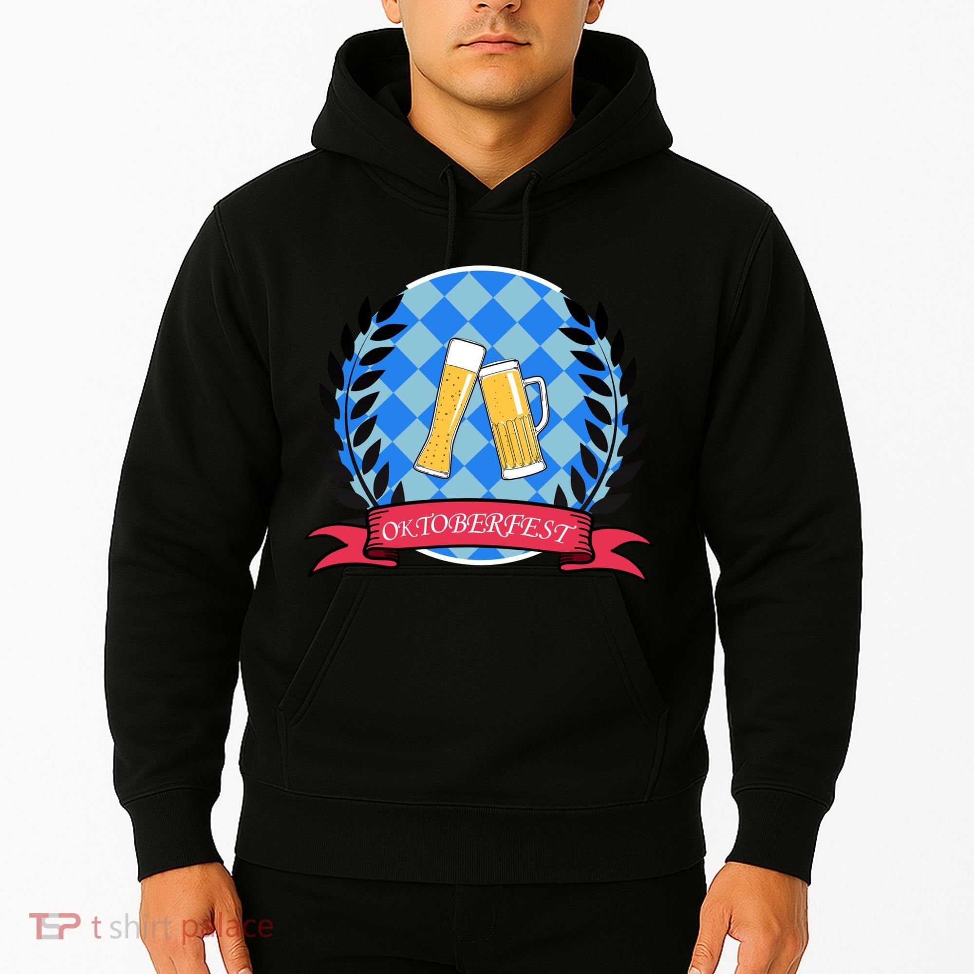 Oktoberfest Beerfest Emblem Hoodie