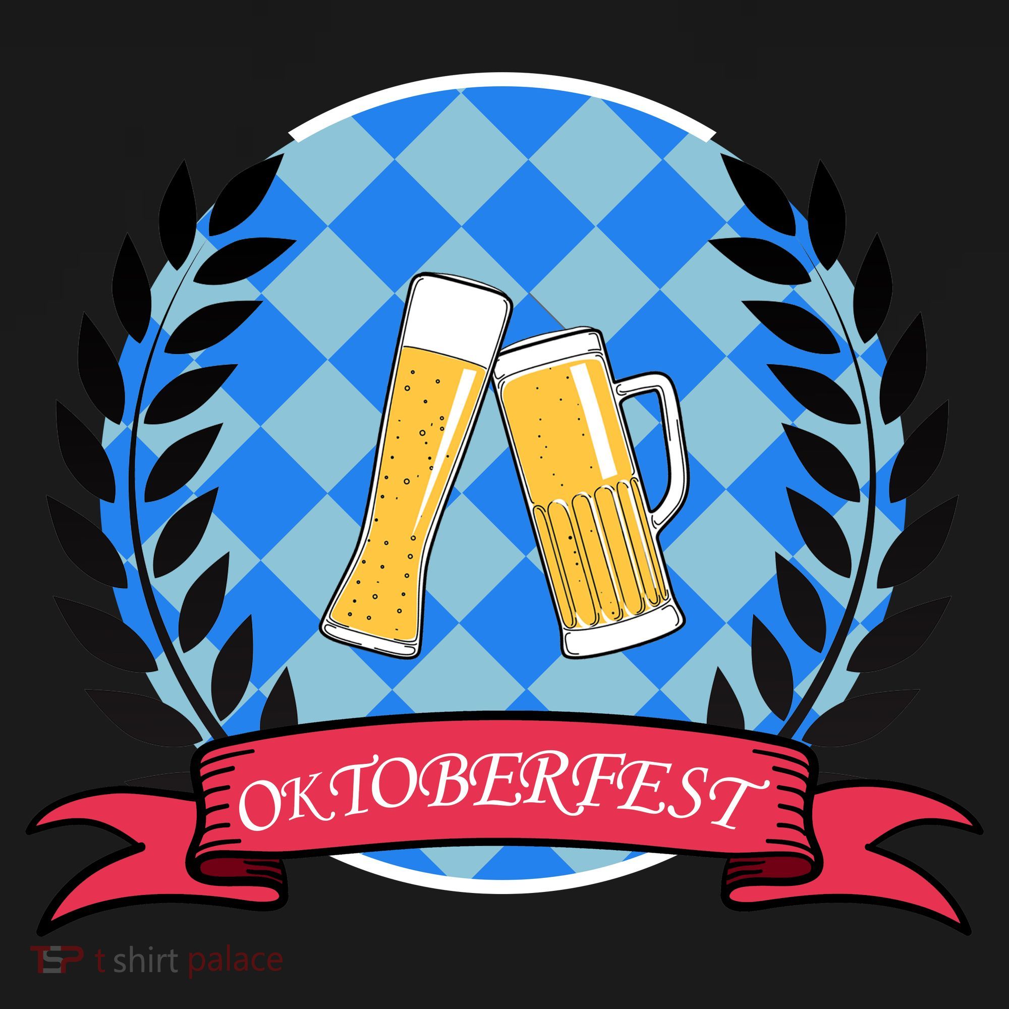 Oktoberfest Beerfest Emblem Hoodie