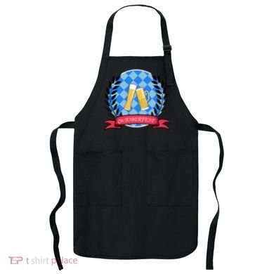 Oktoberfest Beerfest Emblem Apron