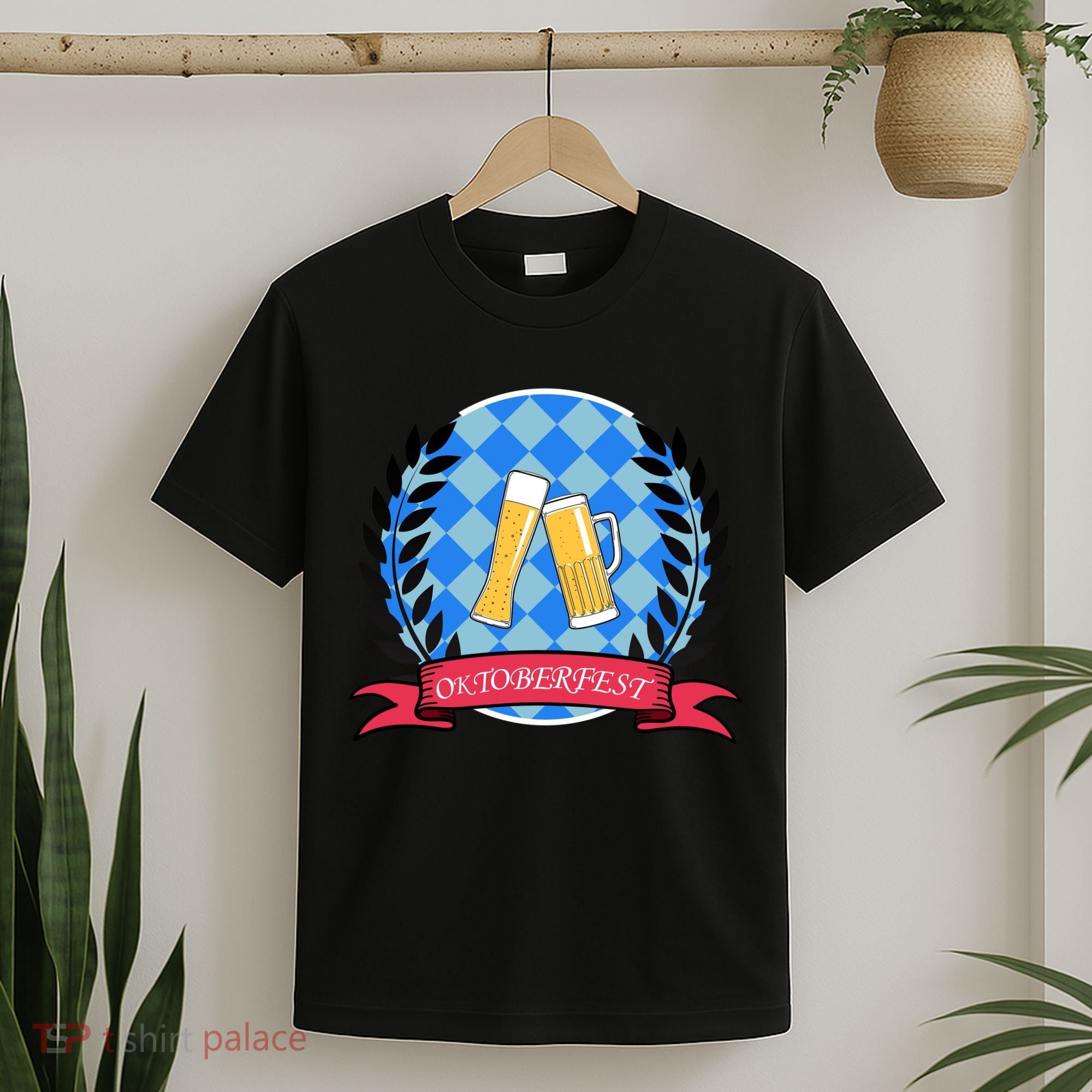 Oktoberfest Beerfest Emblem T-Shirt