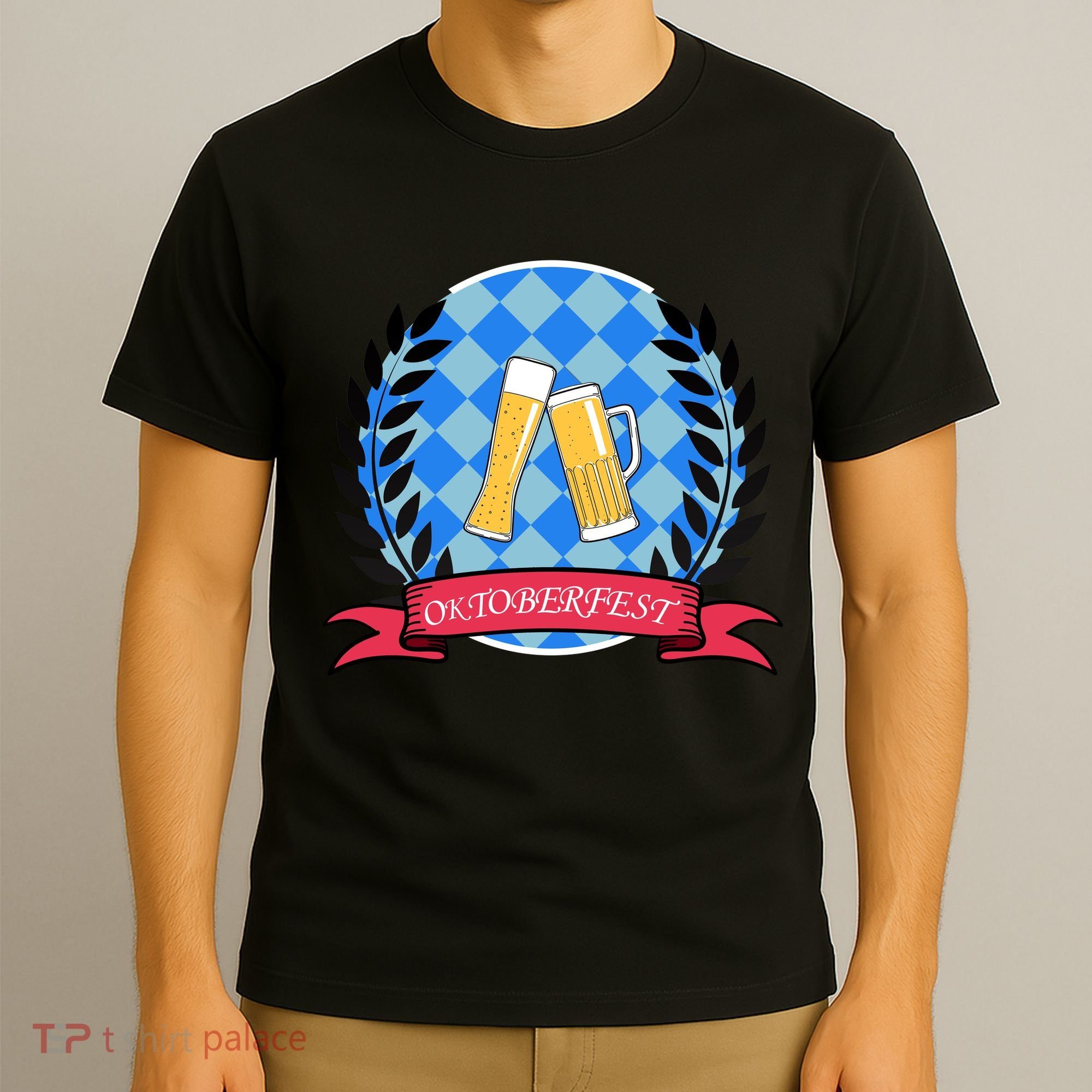 Oktoberfest Beerfest Emblem T-Shirt