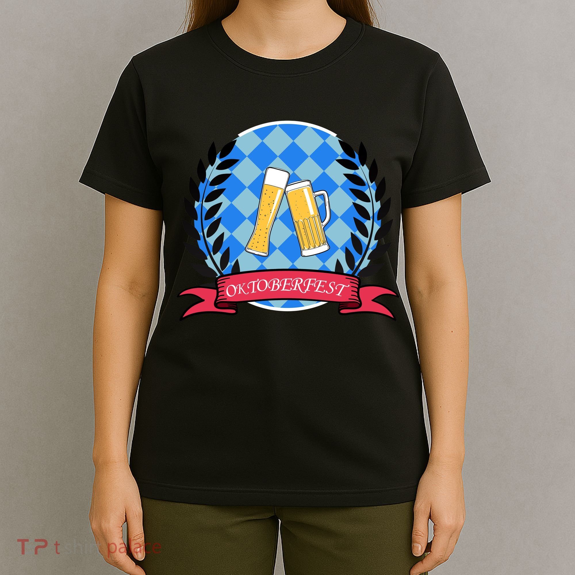 Oktoberfest Beerfest Emblem T-Shirt