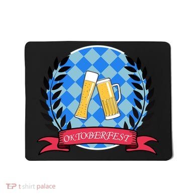 Oktoberfest Beerfest Emblem Mousepad