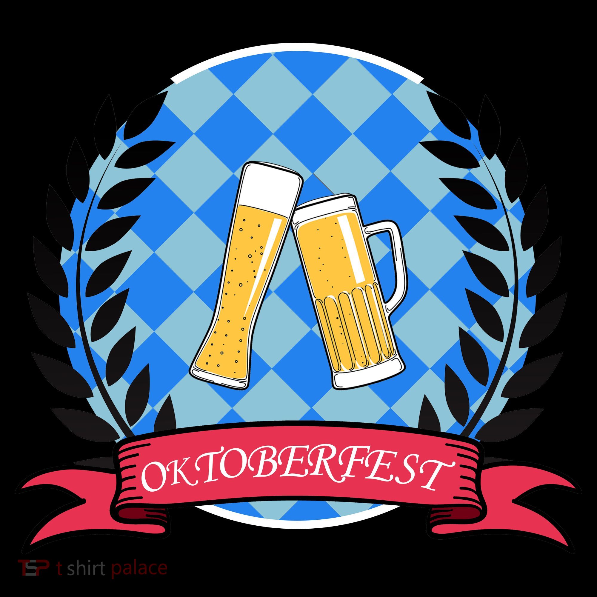 Oktoberfest Beerfest Emblem Mousepad