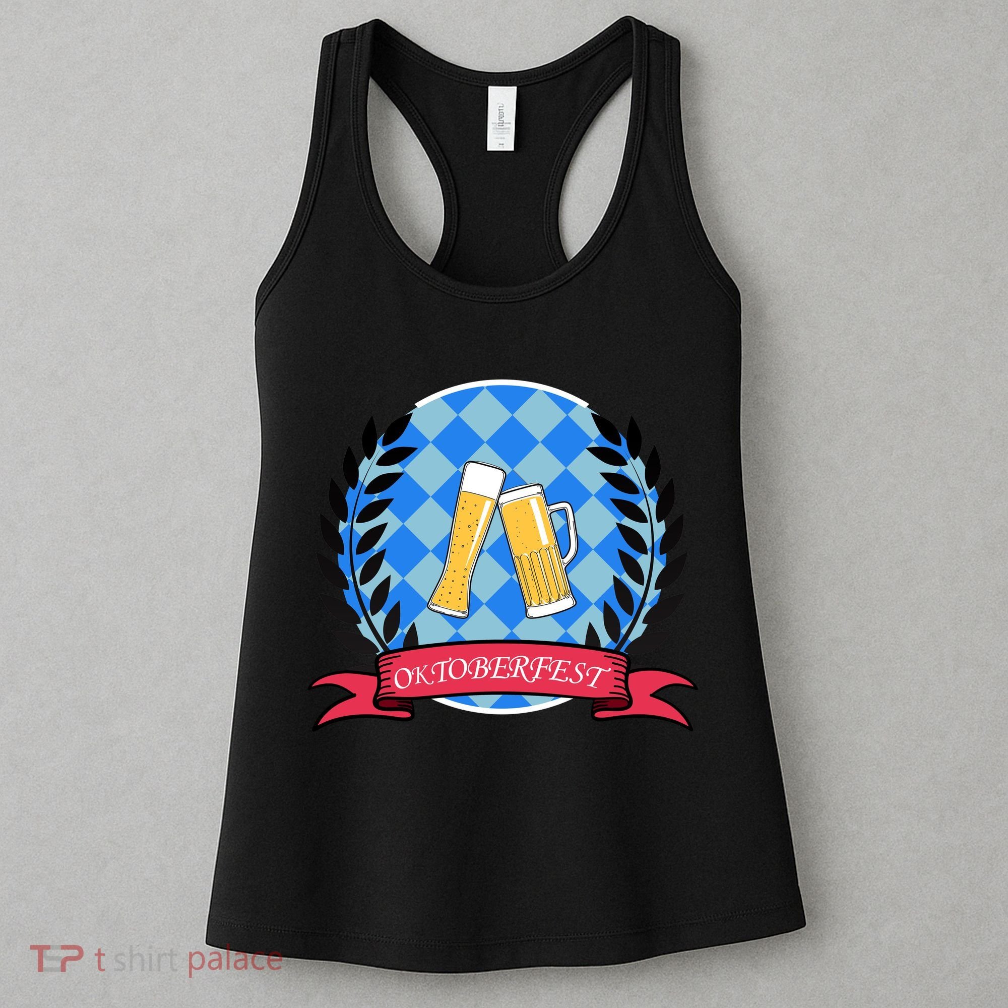 Oktoberfest Beerfest Emblem Women's Tank Top
