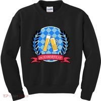 Oktoberfest Beerfest Emblem Kids Sweatshirt thumb 0