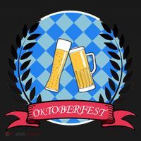 Oktoberfest Beerfest Emblem Kids Sweatshirt thumb 2