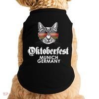 Oktoberfest Cat Munich Germany Doggie Tank thumb 0