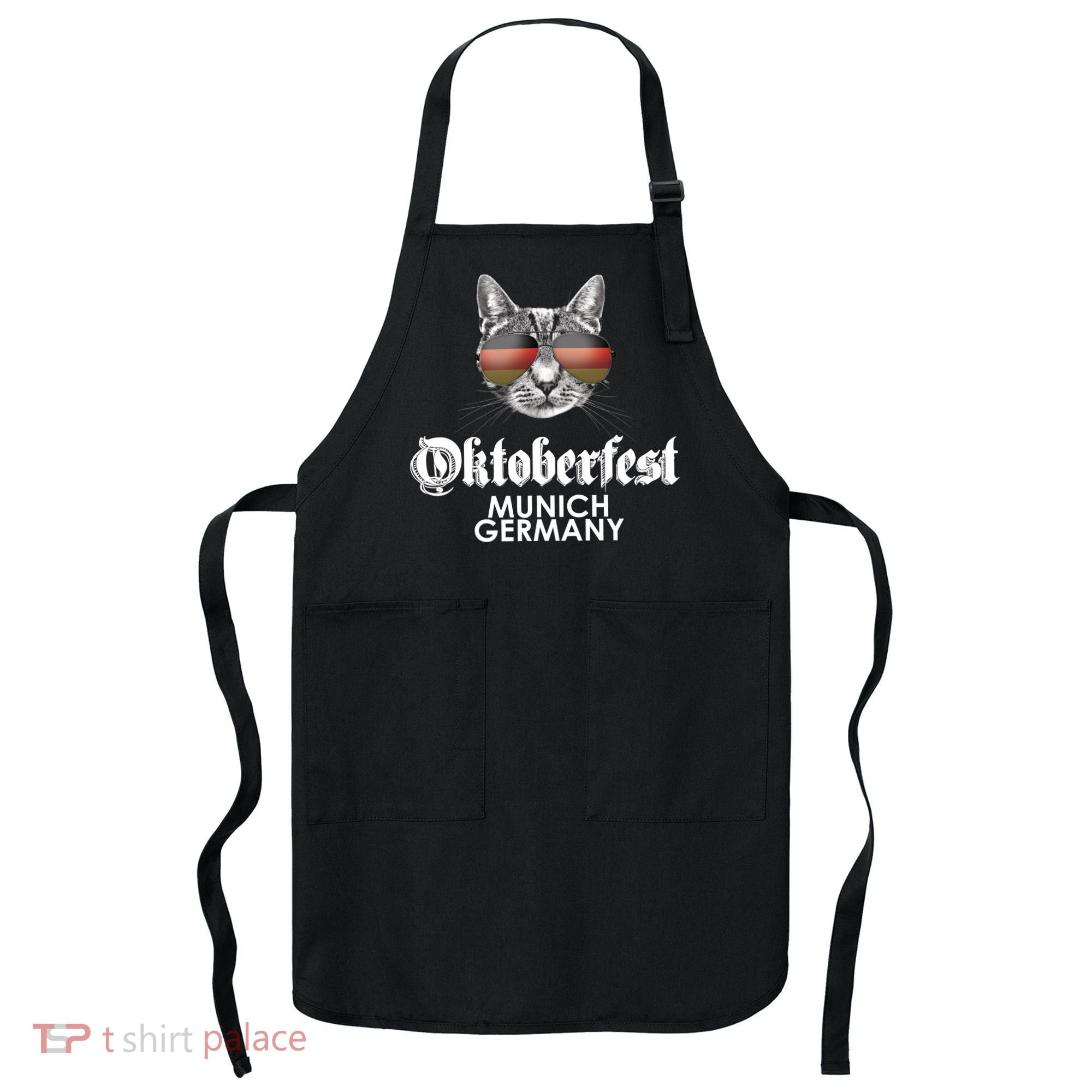 Oktoberfest Cat Munich Germany Apron
