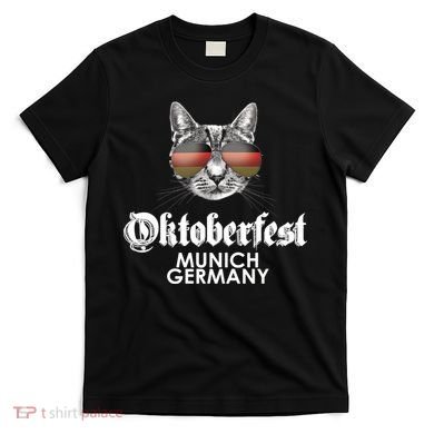 Oktoberfest Cat Munich Germany T-Shirt