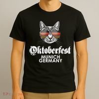 Oktoberfest Cat Munich Germany T-Shirt thumb 3
