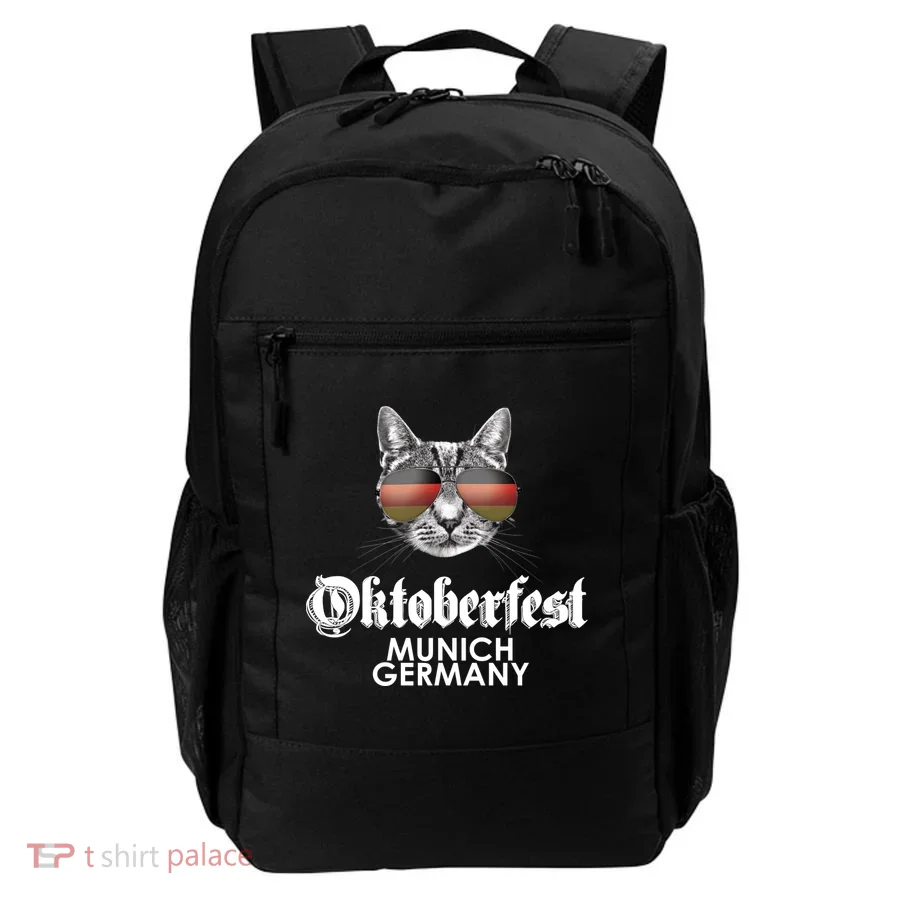 Oktoberfest Cat Munich Germany Backpack