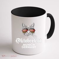 Oktoberfest Cat Munich Germany Coffee Mug thumb 1