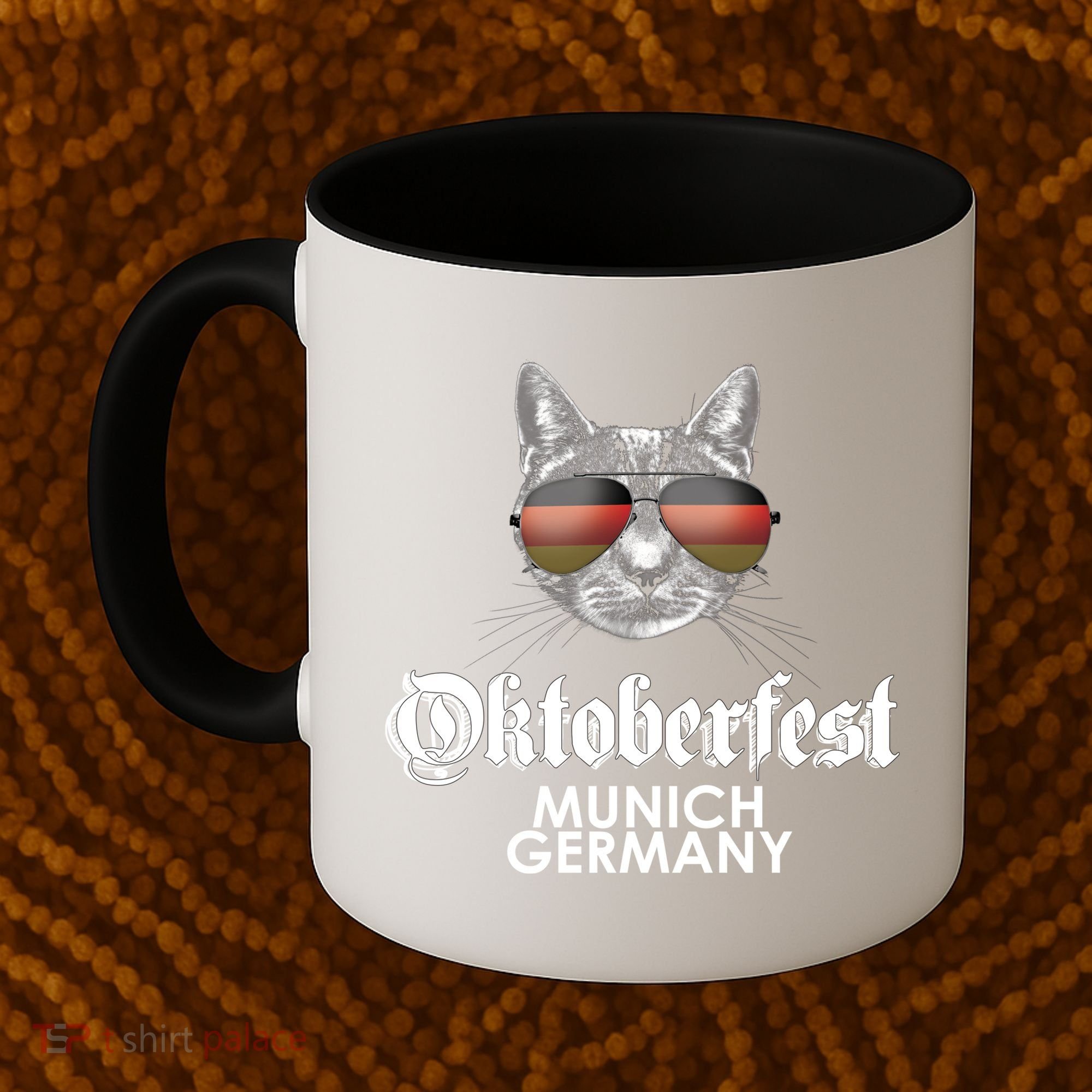Oktoberfest Cat Munich Germany Coffee Mug