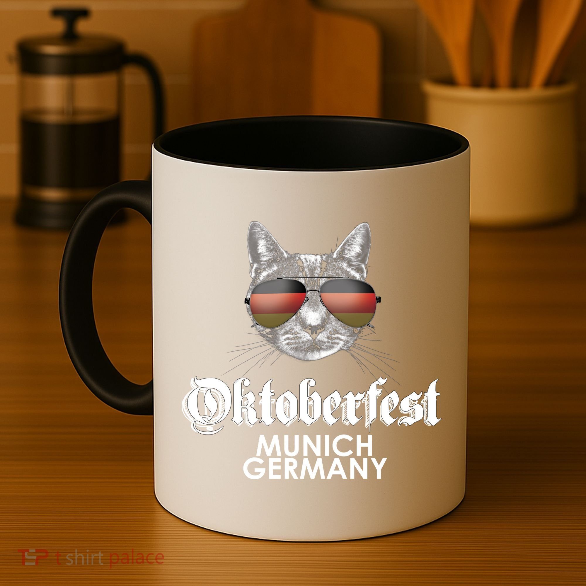 Oktoberfest Cat Munich Germany Coffee Mug
