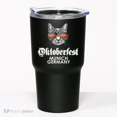 Oktoberfest Cat Munich Germany Tumbler