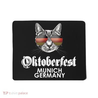 Oktoberfest Cat Munich Germany Mousepad