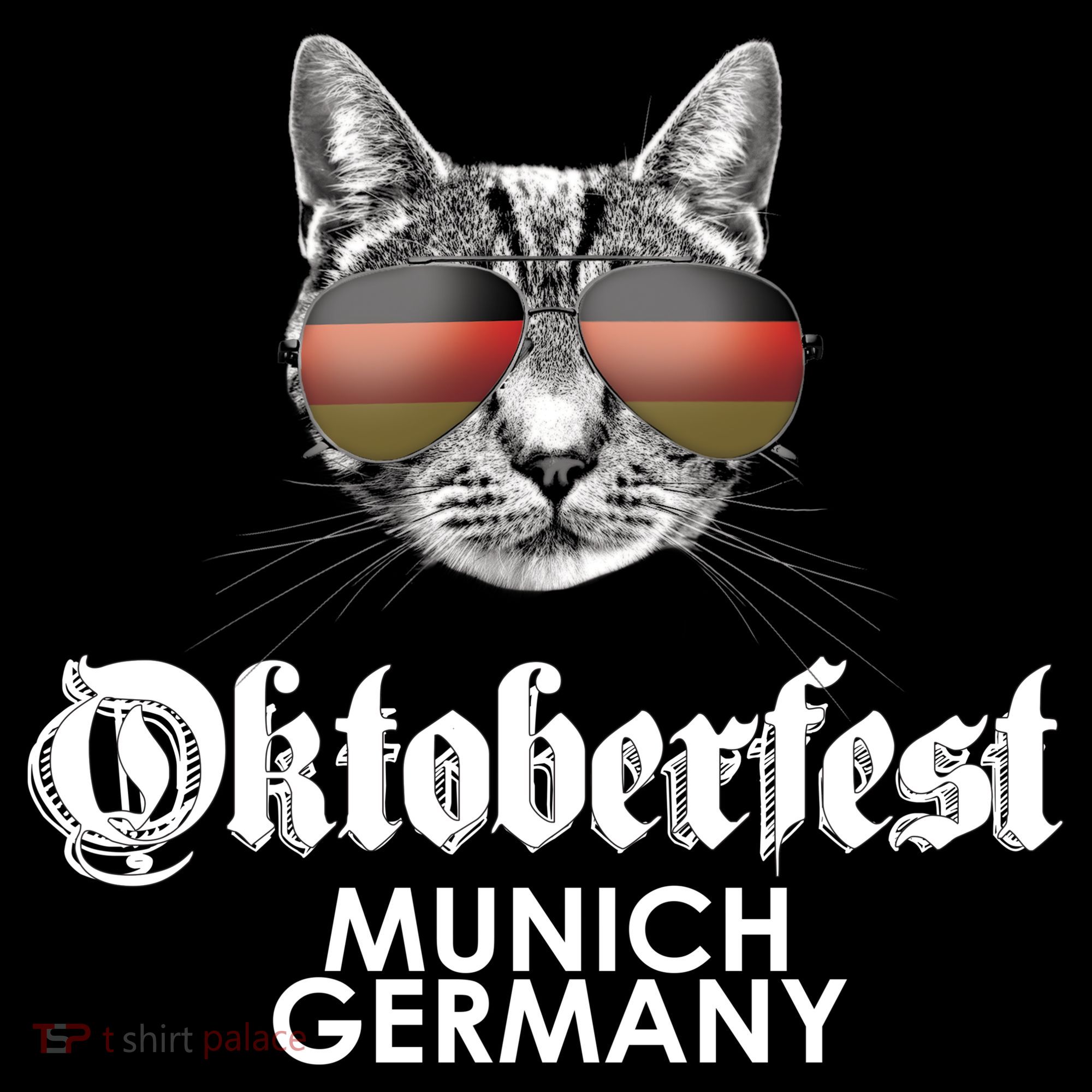 Oktoberfest Cat Munich Germany Baby Bodysuit