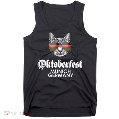 Oktoberfest Cat Munich Germany Tank Top