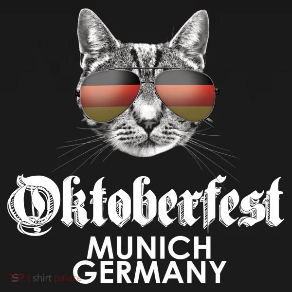 Oktoberfest Cat Munich Germany Women's T-Shirt