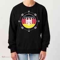Oktoberfest Circle Eagle Flag Logo  Women's Sweatshirt thumb 0
