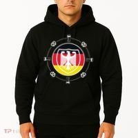 Oktoberfest Circle Eagle Flag Logo  Hoodie thumb 2
