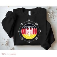 Oktoberfest Circle Eagle Flag Logo  Sweatshirt thumb 2
