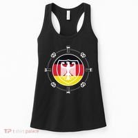 Oktoberfest Circle Eagle Flag Logo  Women's Tank Top thumb 0