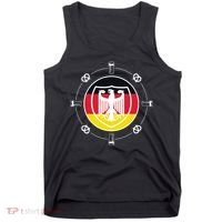 Oktoberfest Circle Eagle Flag Logo  Tank Top thumb 0
