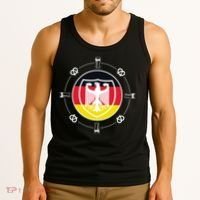 Oktoberfest Circle Eagle Flag Logo  Tank Top thumb 3