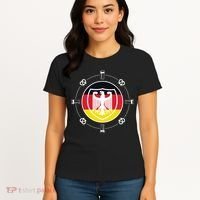 Oktoberfest Circle Eagle Flag Logo  Women's T-Shirt thumb 4