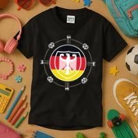 Oktoberfest Circle Eagle Flag Logo  Kids T-Shirt thumb 3