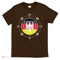 Oktoberfest Circle Eagle Flag Logo  T-Shirt thumb 0
