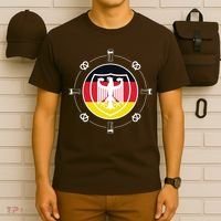 Oktoberfest Circle Eagle Flag Logo  T-Shirt thumb 6