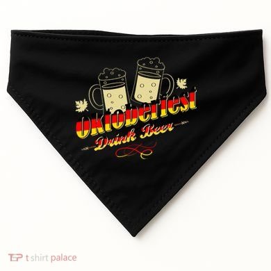 Oktoberfest Drink Beer Pitcher Germany USA-Made Doggie Bandana