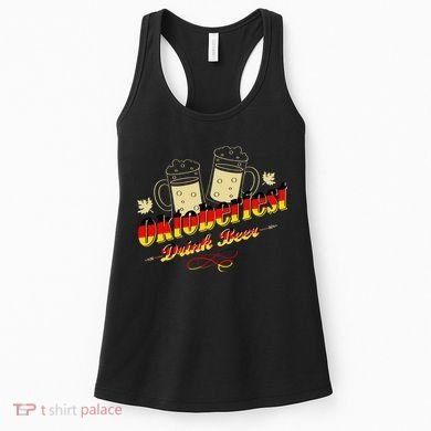 Oktoberfest Drink Beer Pitcher Germany Women's Tank Top