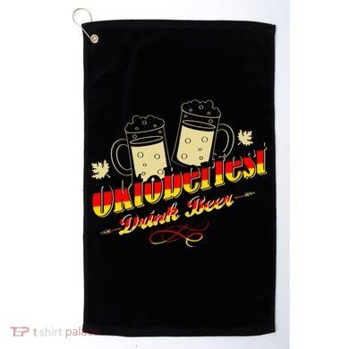 Oktoberfest Drink Beer Pitcher Germany Golf Towel