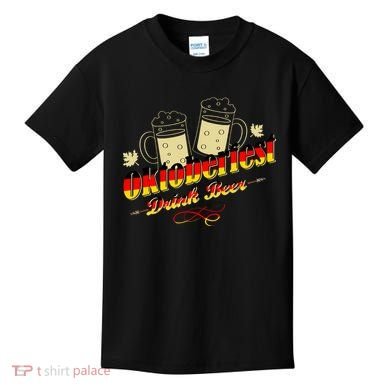 Oktoberfest Drink Beer Pitcher Germany Kids T-Shirt