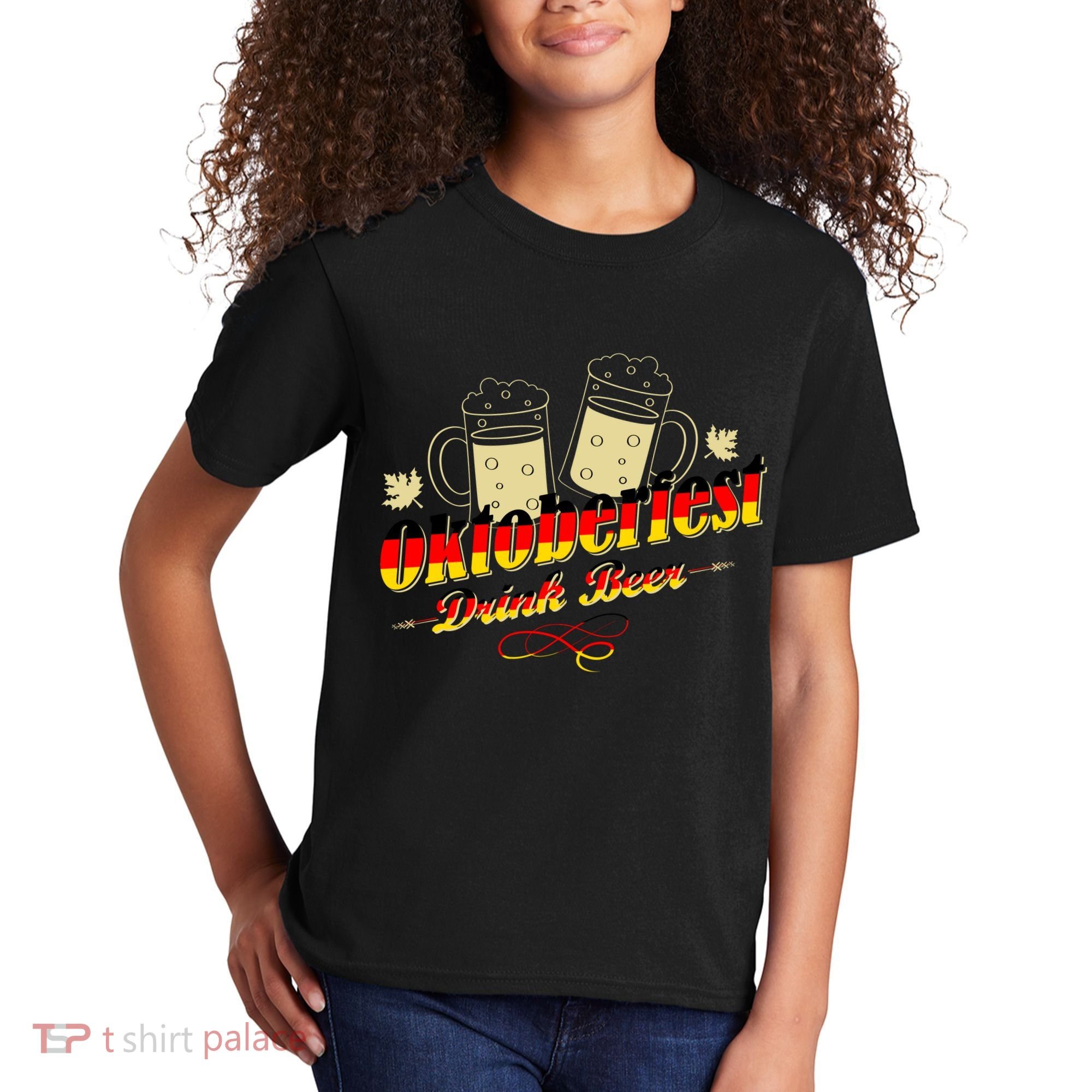 Oktoberfest Drink Beer Pitcher Germany Kids T-Shirt