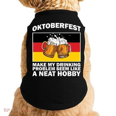 Oktoberfest Drinking Problems Doggie Tank