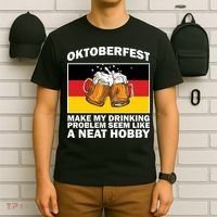 Oktoberfest Drinking Problems T-Shirt thumb 6