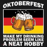 Oktoberfest Drinking Problems T-Shirt thumb 7