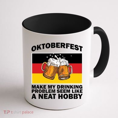 Oktoberfest Drinking Problems Coffee Mug back