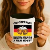 Oktoberfest Drinking Problems Coffee Mug thumb 3